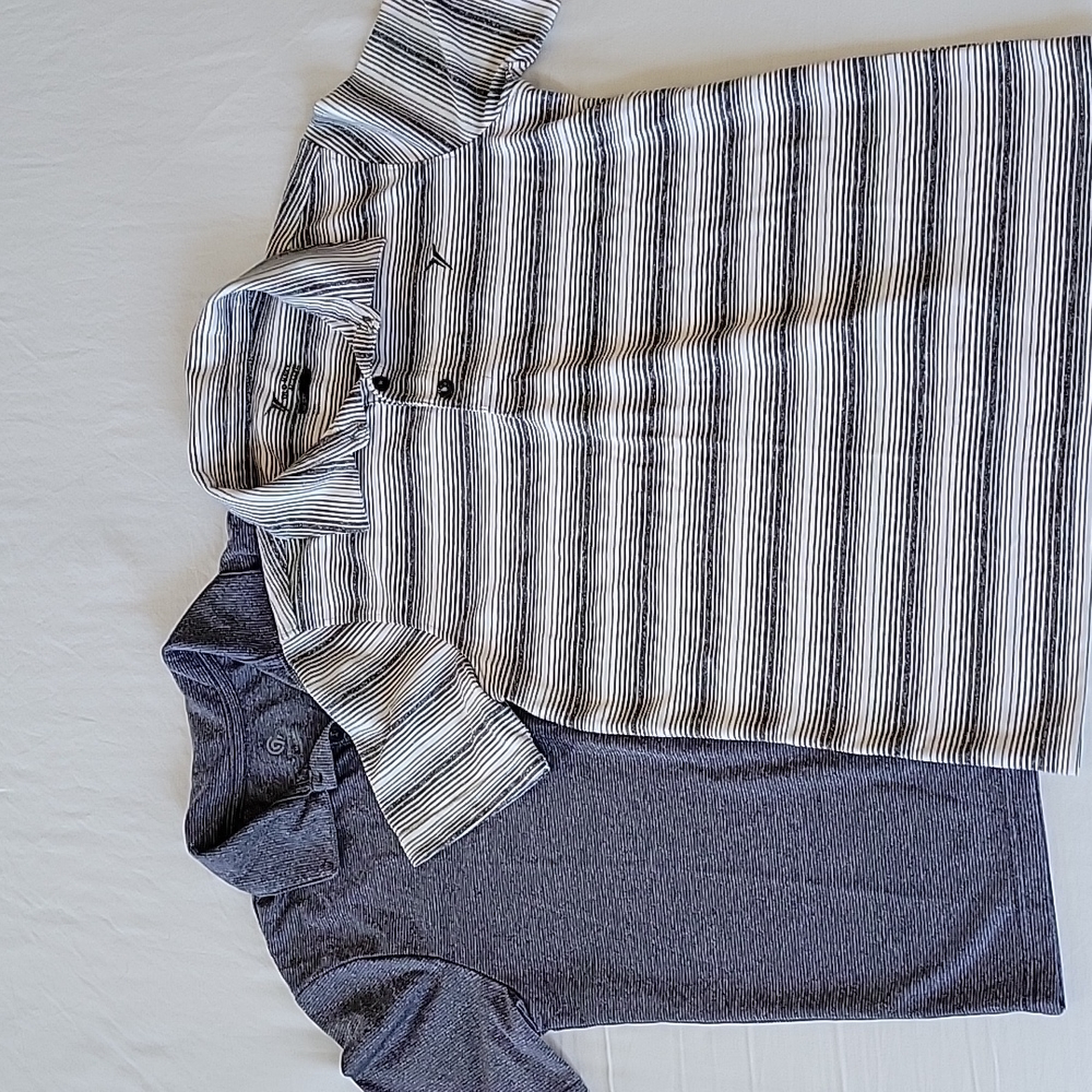 2 boys golf polos